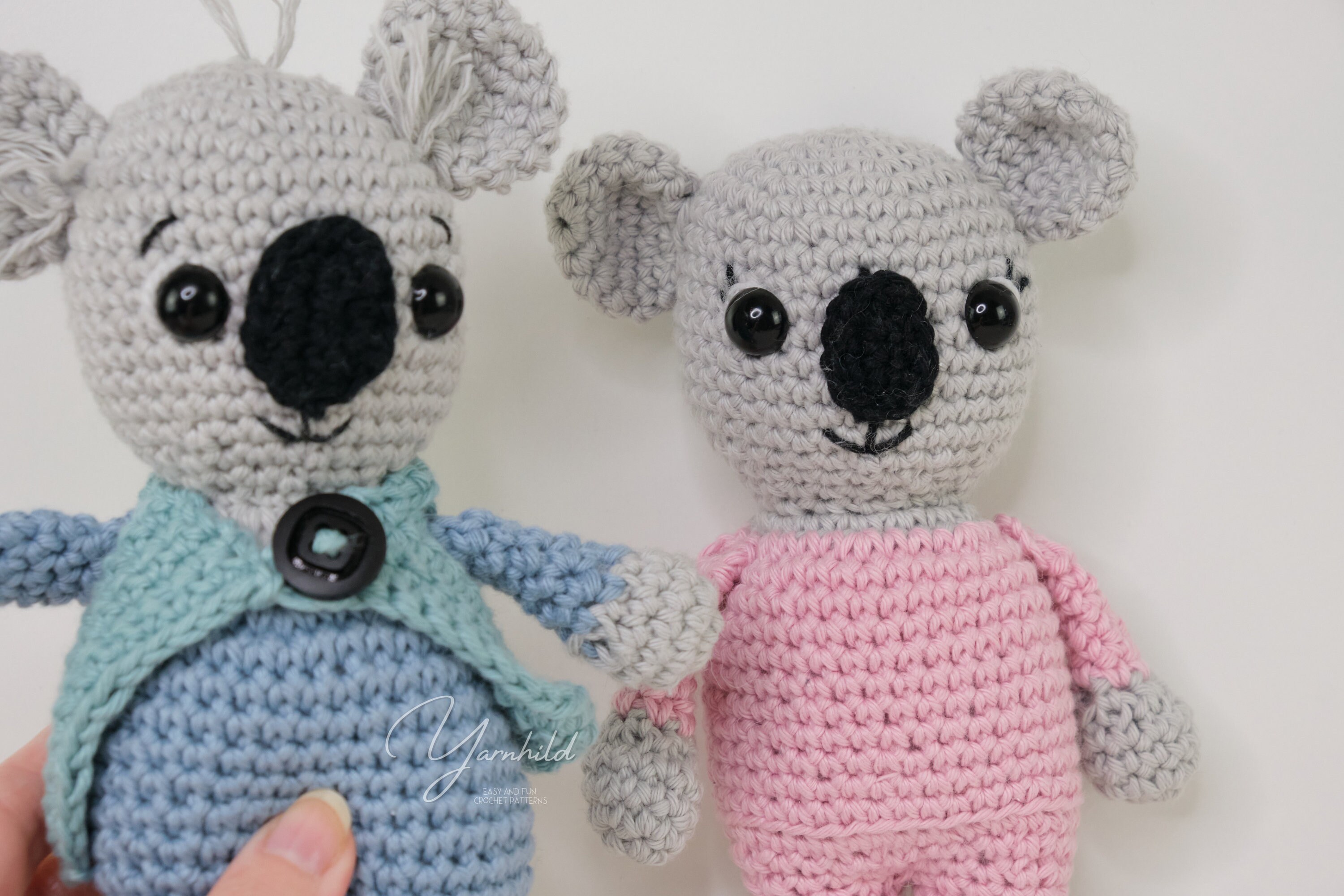 Amigurumi crochet koala pattern PDF printable pattern for a | Etsy
