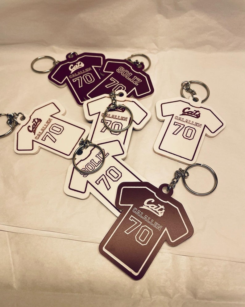 Custom Sport Keychains, Sports Keychain, Team Keychains, Custom