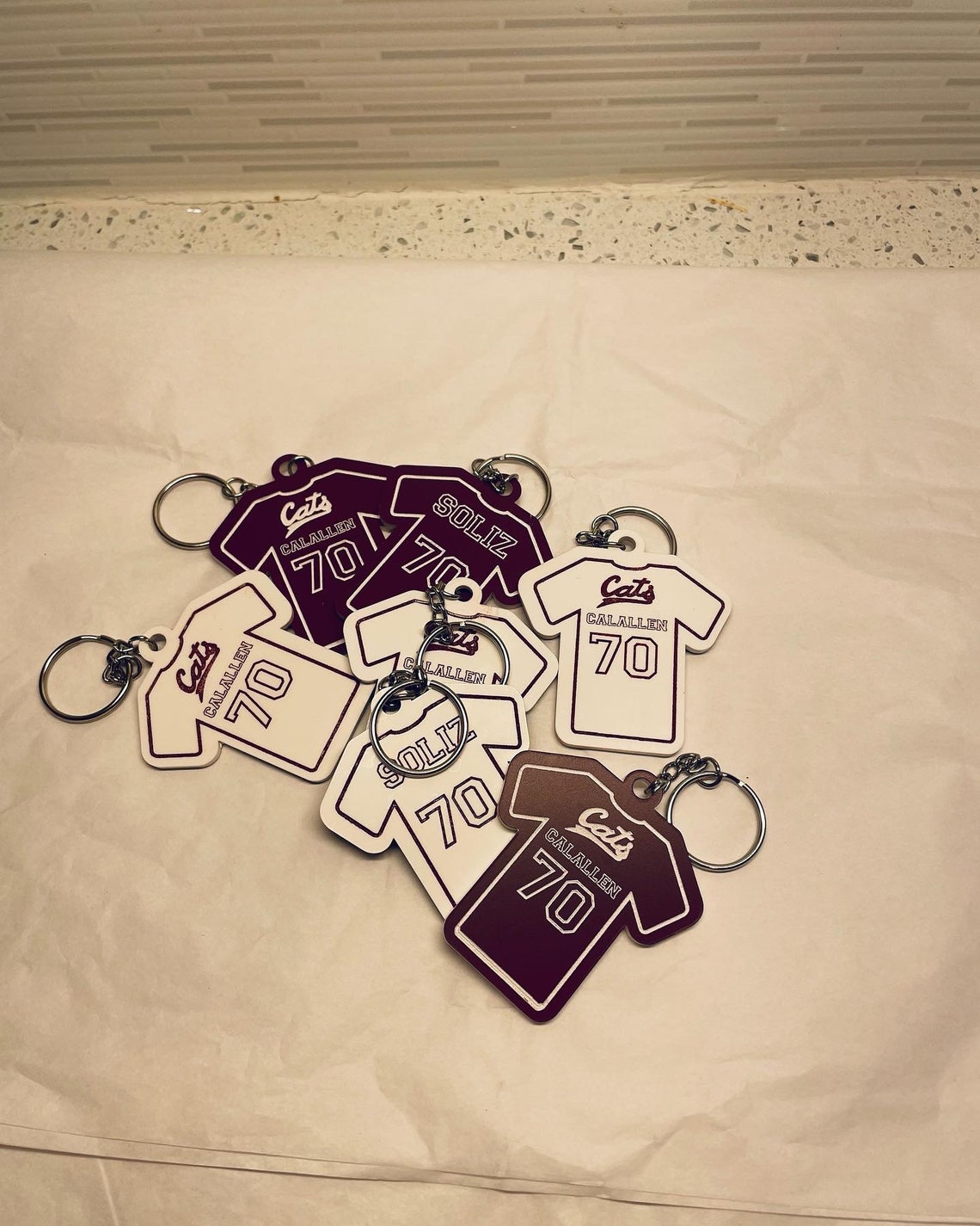 Custom Sport Keychains, Sports Keychain, Team Keychains, Custom