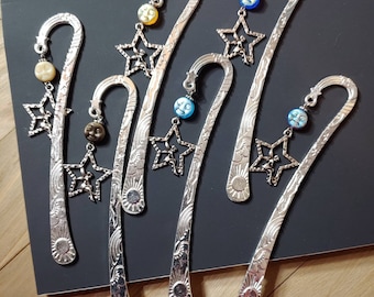 Moon and Star Celestial Fairy Bookmark