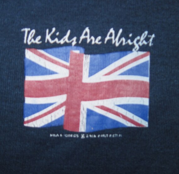 The Who The Kids Are Alright 1979 Promo Shirt - V… - image 3