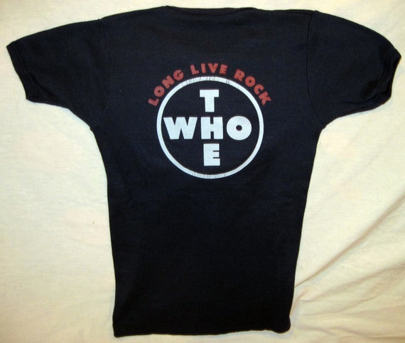 The Who The Kids Are Alright 1979 Promo Shirt - V… - image 1