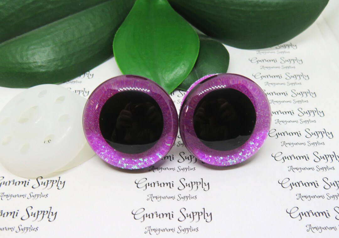 30 Mm Black Flat Safety Eyes 3 Pairs Amigurumi Eyes Plastic Animal Eyes  Craft Eyes Teddy Bear Eyes Animal Safety Eyes 