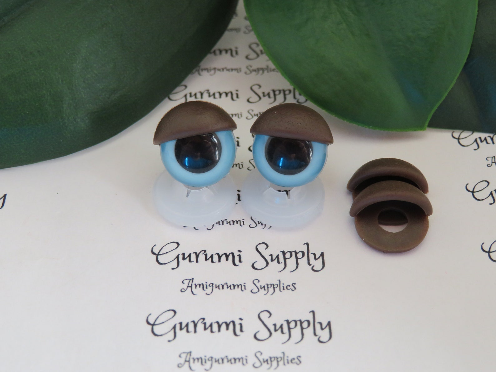 10mm Safety Eye Eyelids in Silvergray 3 Pairs Etsy