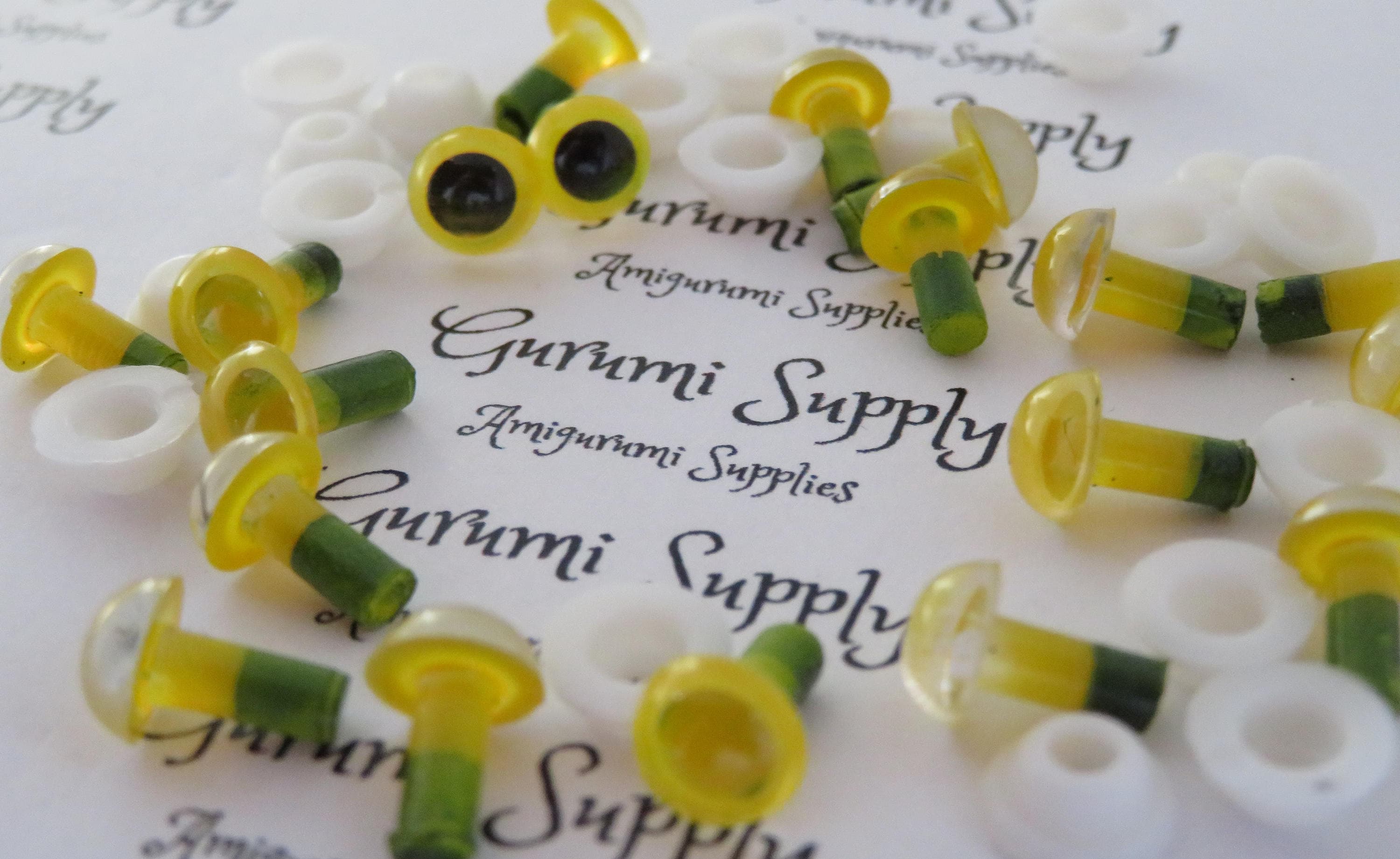 10 pair, 6mm Black Safety Eyes, 6mm Eyes, Craft Eyes, Toy Eyes