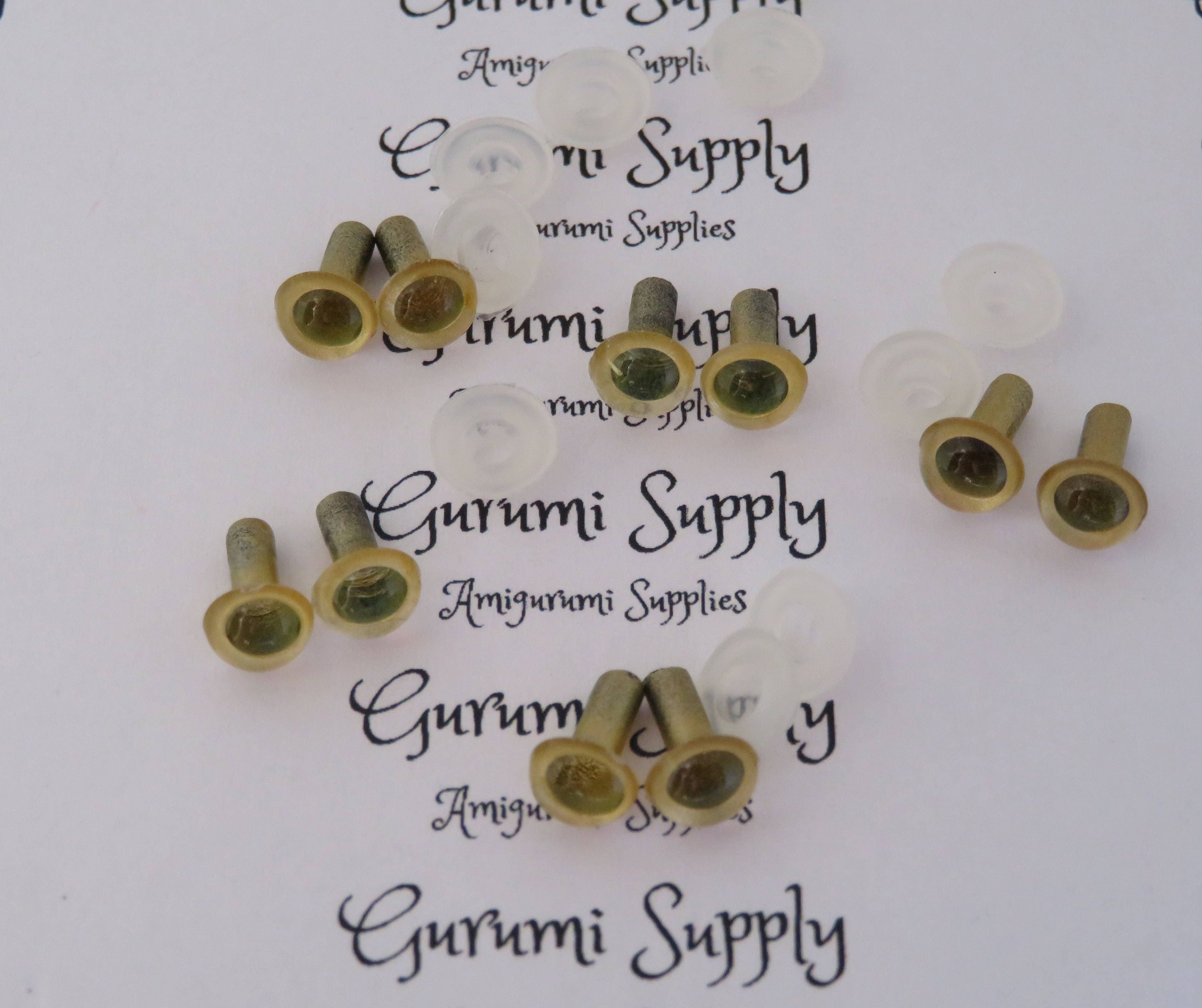 Clear Safety Eyes 12 Mm Amigurumi Safety Eyes 5 Pairs of Round Pupil Eyes  Plastic Animal Eyes Teddybear Supplies Craft Eye 