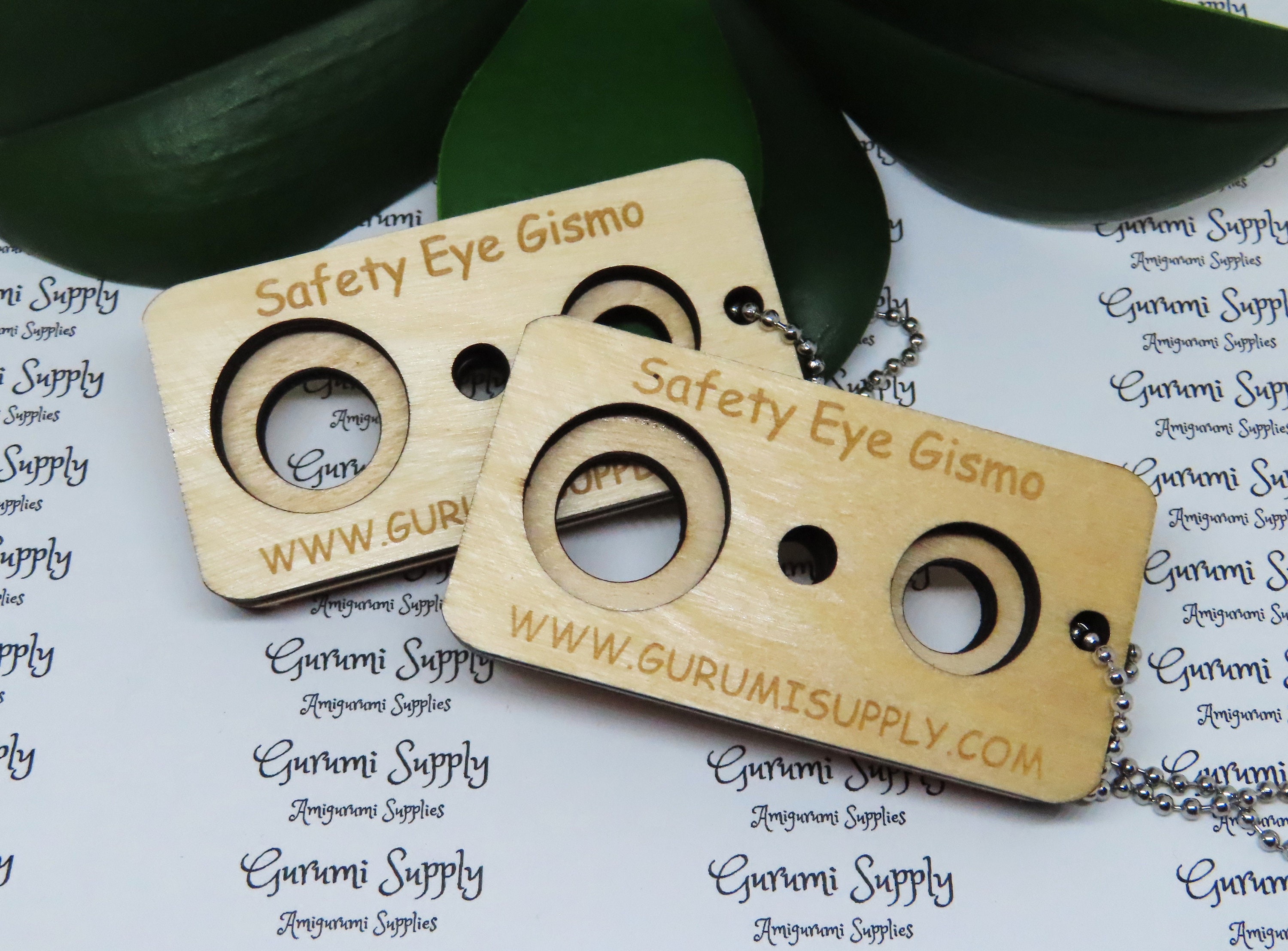 Safety Eye Gismo Gold Glitter Rectangle Safety Eye Tool Safety Eye Jig  Safety Eye Helper Trapezoid Amigurumi Block Tool 