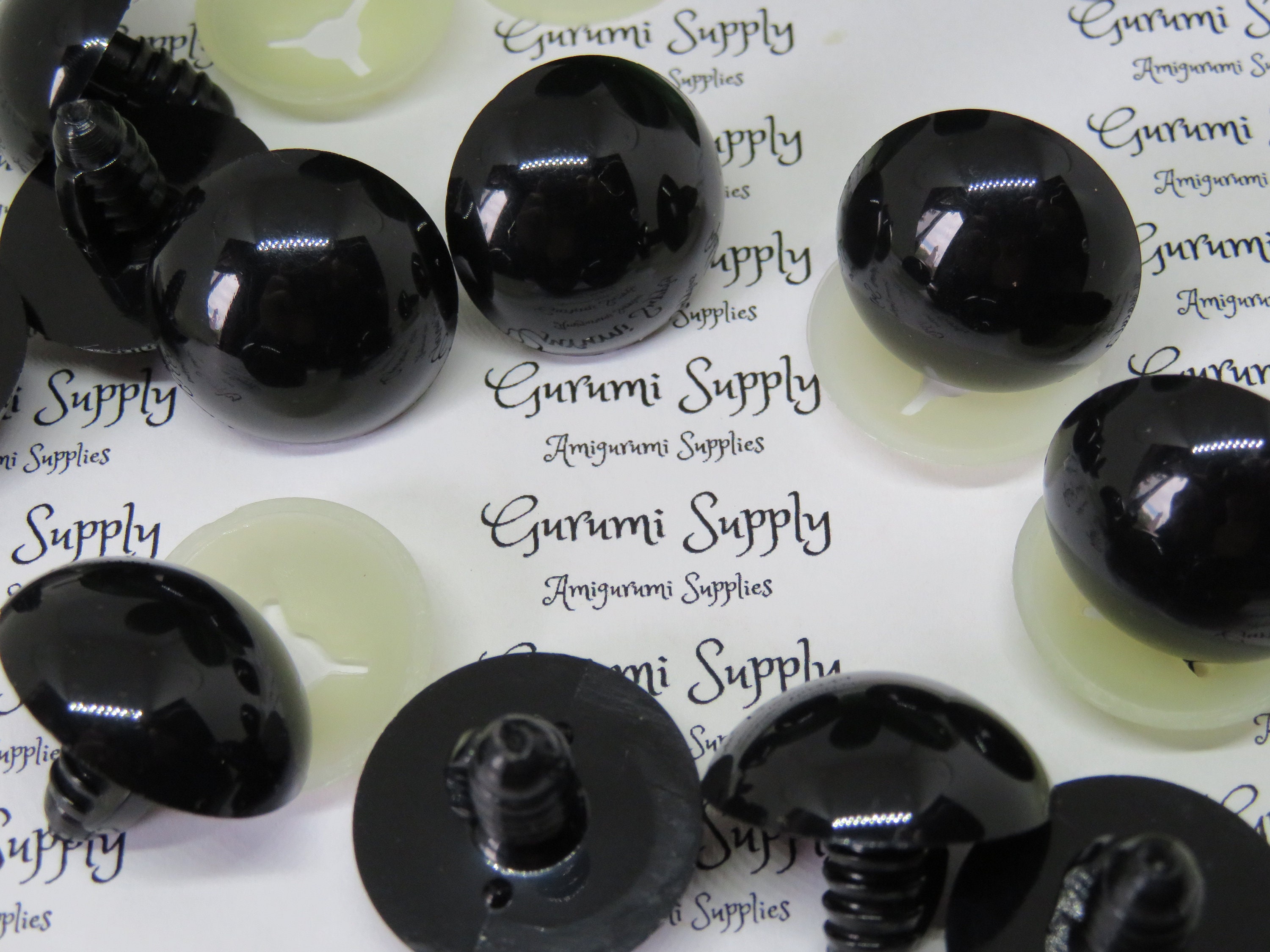 10mm Black Safety Eyes 10 Pairs, Eyes for Stuffed Toys and Animals, Animal  Eyes, Doll Eyes, Plastic Eyes 