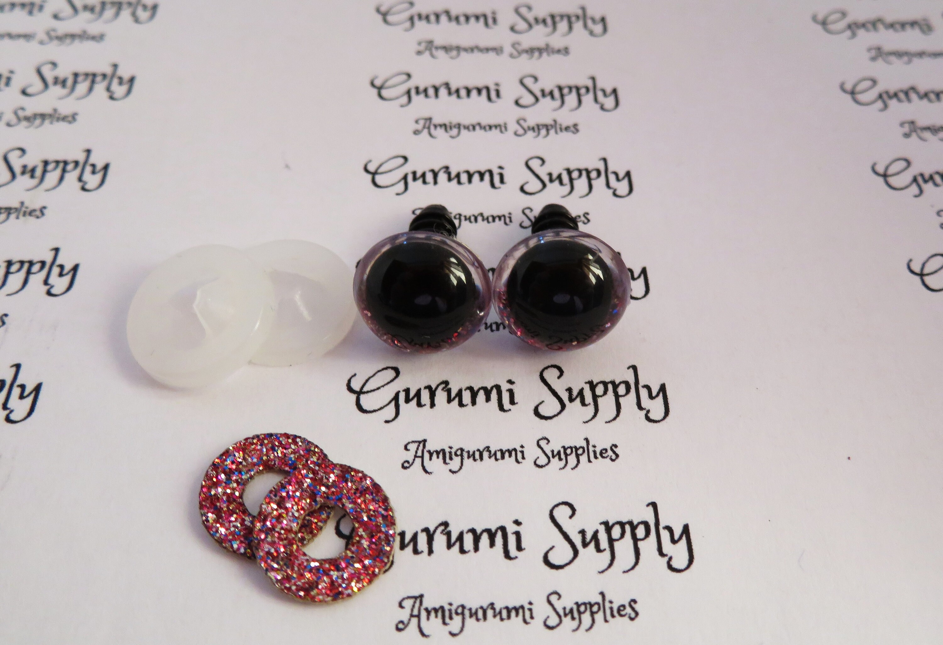15 Mm Safety Eyes 5 Pairs of Clear Eyes Do It Yourself Amigurumi