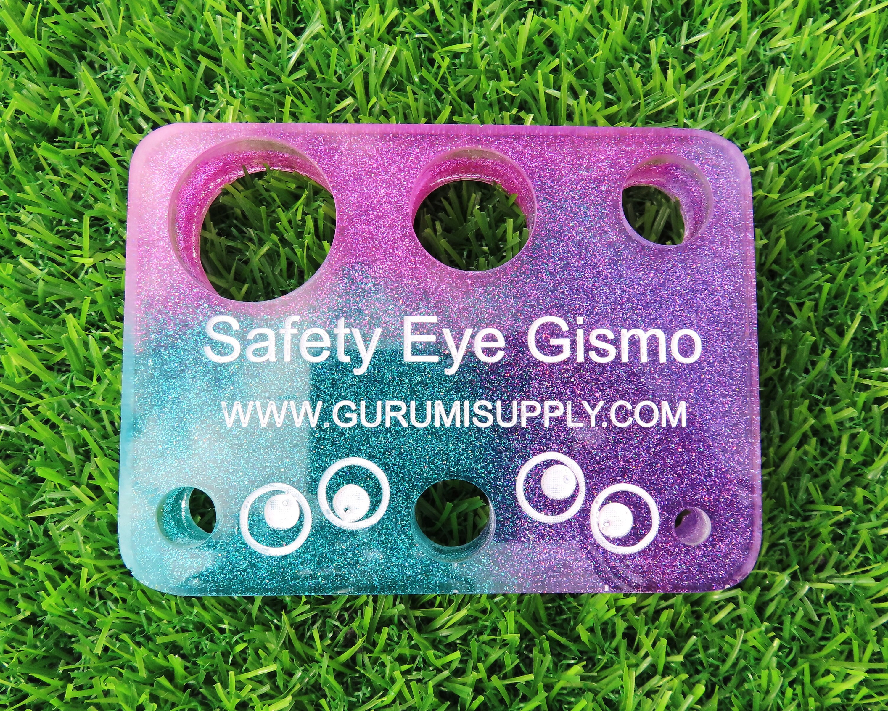 Safety Eye Gismo Unicorn Glitter 2.0 Rectangle Safety Eye Tool