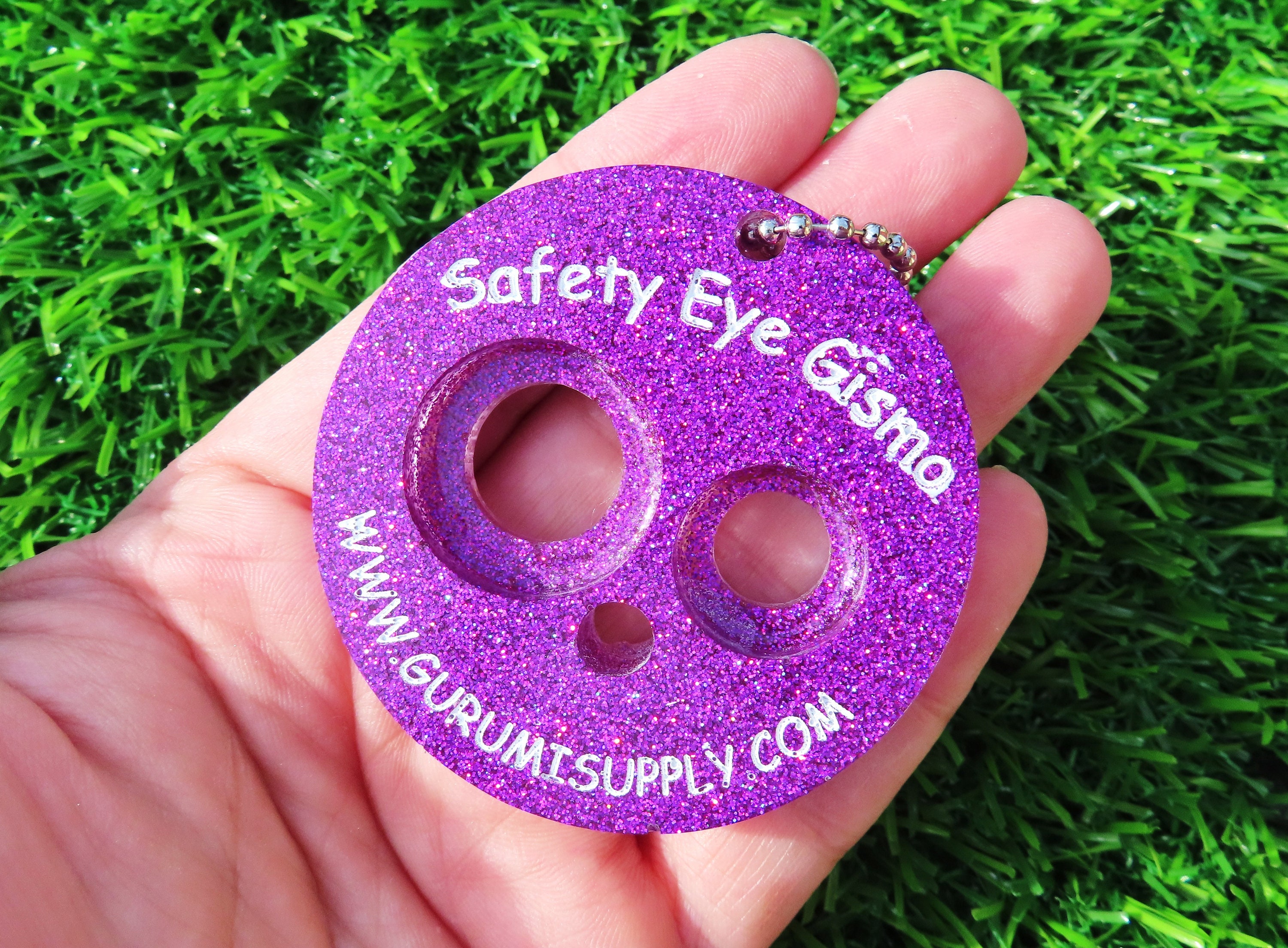 Safety Eye Gismo Petite Size OntheGo Keychain Safety Eye Tool Round Gismo Safety