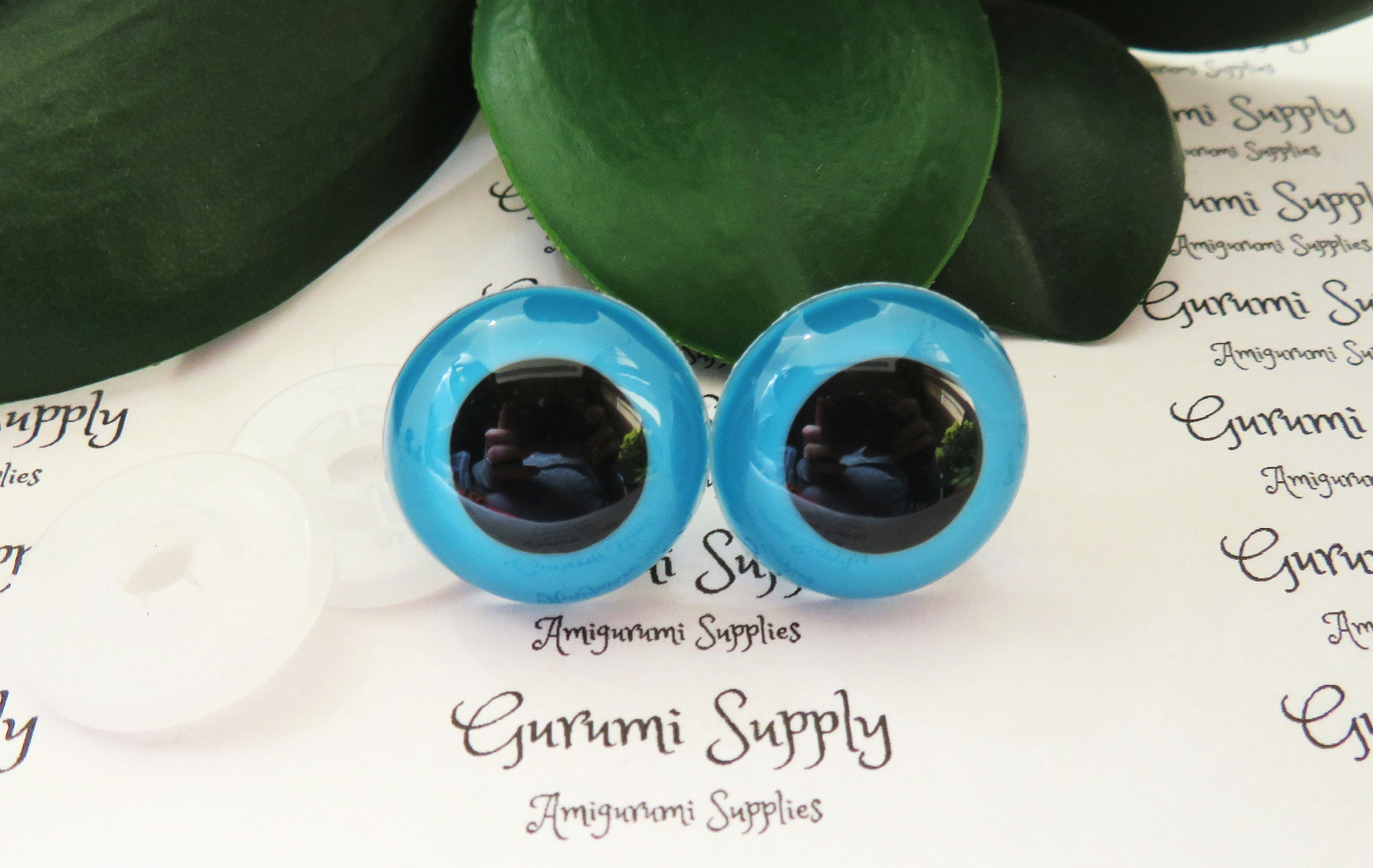 6 PAIR Aloha Summer Series Hand Painted Safety Eyes 10mm to 30mm for Doll  Teddy Bear in Crochet Sewing Amigurumi Art & Craft Eyes ALOHA 