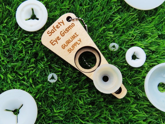 Safety Eye Gismo Copper Shimmer Petite Size On-the-go Keychain Safety Eye  Tool Safety Eye Jig Safety Eye Helper 