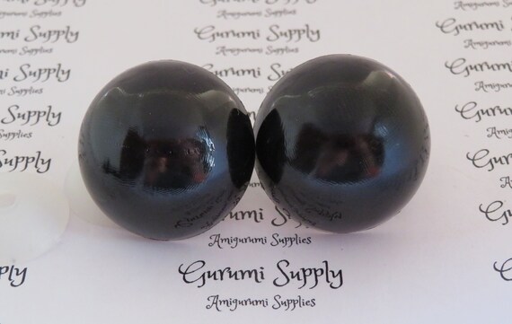 thumbnail image 2 of PATIKIL 30mm Safety Eyes - 30-Pack Black Plastic Eyes With Washers For Stuffed Animals & DIY Crafts 2 of 10