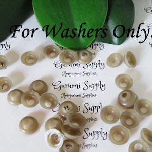Soft Washers - Small - 50 Count - Safety Eyes - Amigurumi - Animal Eyes - Craft Supplies - Replacement Washers - Crochet - Knit - Felting