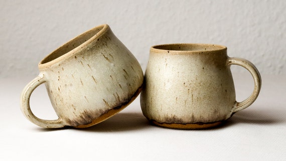 Handmade pottery christmas mugs Outlet