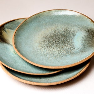 Dinner Plate, Turquoise Ceramic, Serving Dish Gift