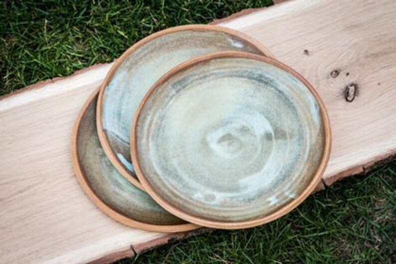 Handgemachte Keramik Teller Küchendeko Handgemachtes Etsy