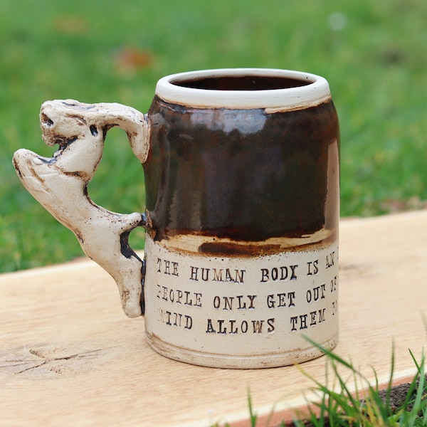 Ceramic Beer Mug Etsy