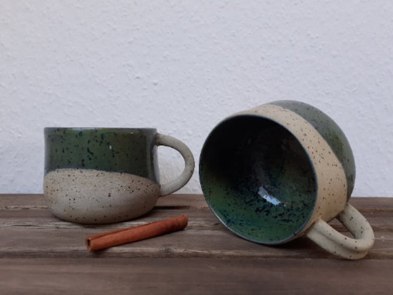 Handmade Mugs Set, Gift for Couple, Custom Coffee Mugs, Anniversary Present, Handmade Pottery image 3