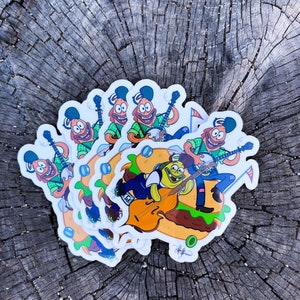 MUSTARD OR KETCHUP (Large)- Spongebob Movie/Tiktok/Blue Grass Sticker!