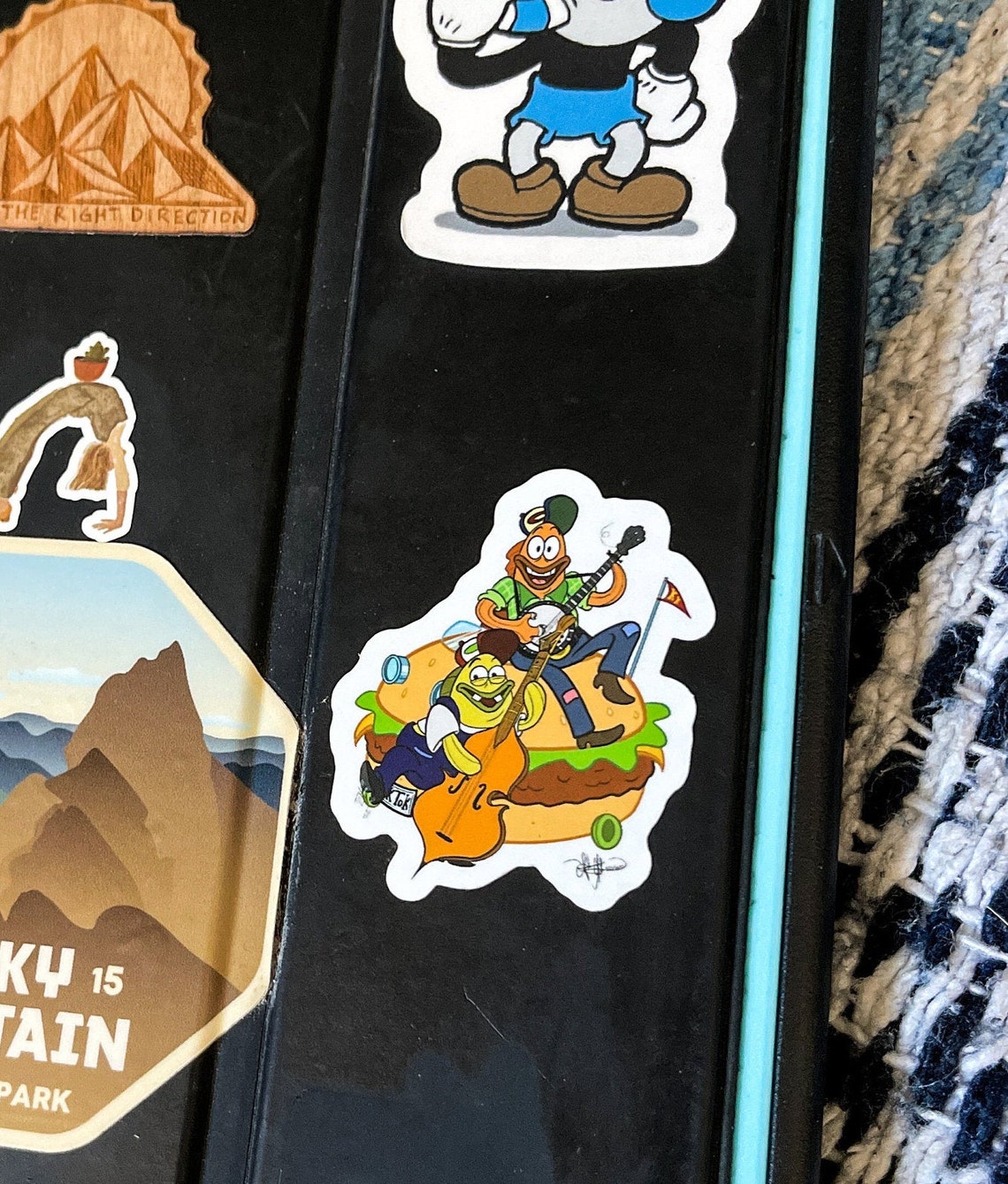 MUSTARD OR KETCHUP Spongebob Movie/tiktok/blue Grass Sticker Etsy