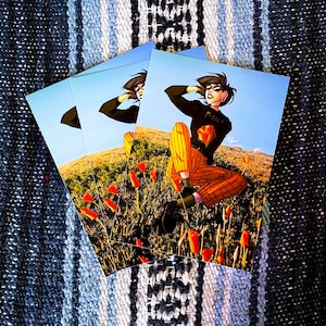 Mini Print/ Av Florals/ Palmdale Poppy