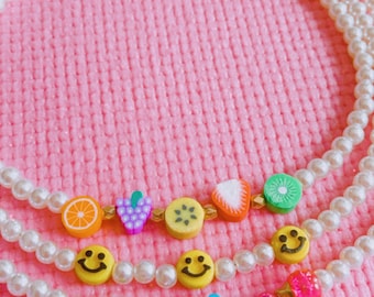 Pearl necklace | 90’s Necklace |
