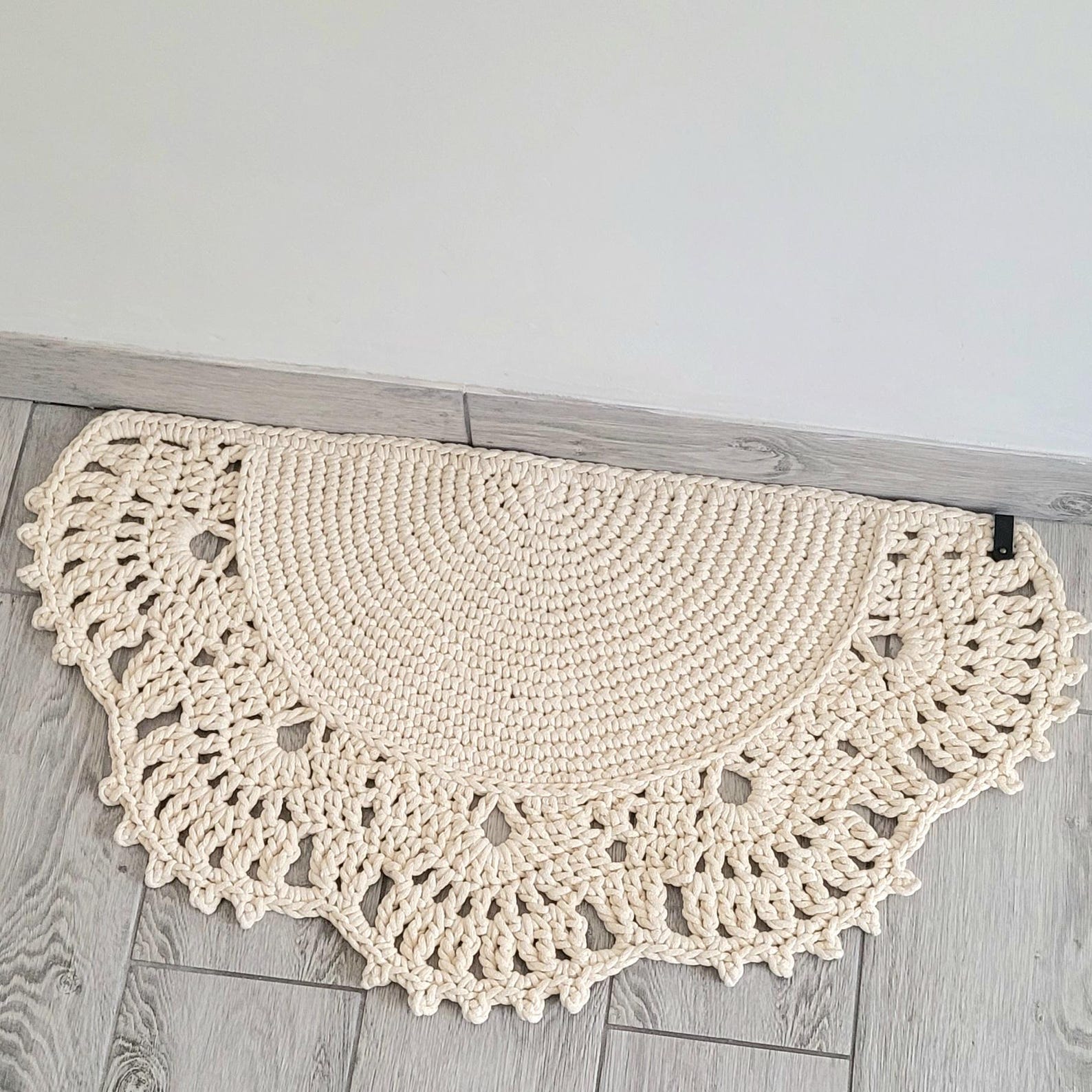 Half Circle Rug Small Semicircle Doormat Half Moon Bath Mat and Round ...