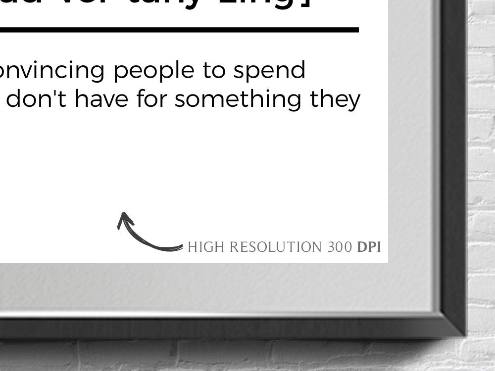 Advertising Poster Advertising Definition Print Marketing Etsy