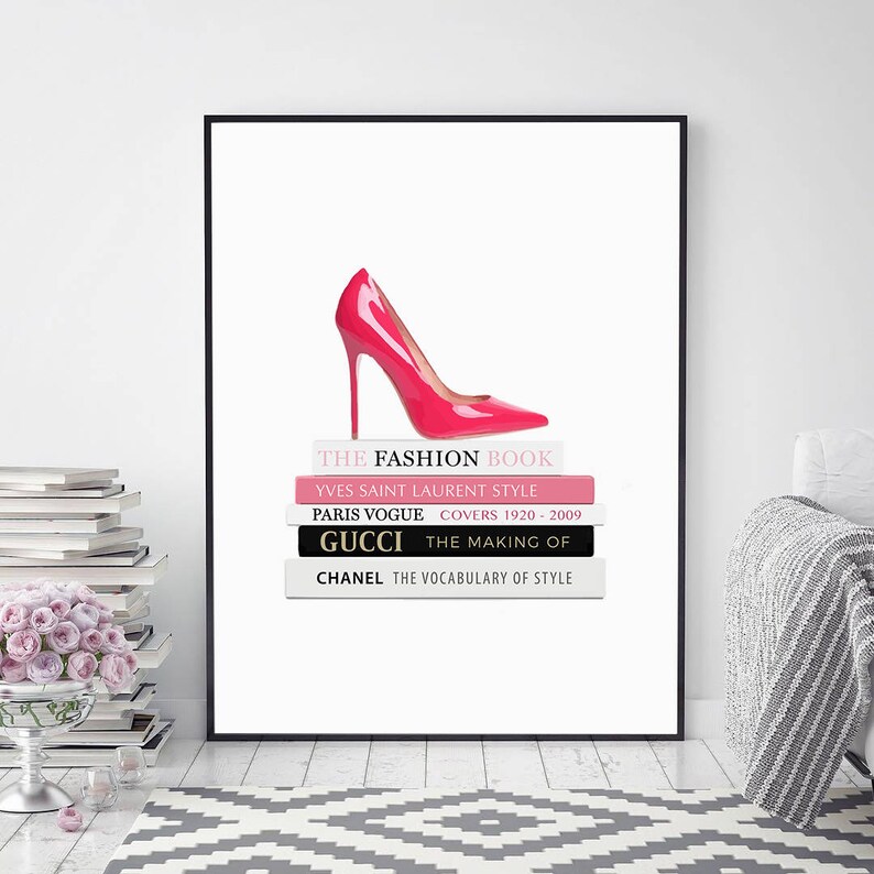 Fashion Print Printable Wall Art Modern Decor Fashion - Etsy