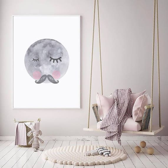 moon nursery decor