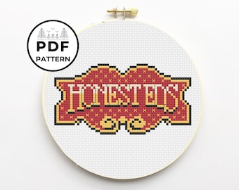 Toronto Honest Ed's Cross Stitch Pattern (PDF Download)