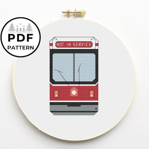 Toronto Cross Stitch Crossstitch Pattern PDF Download Etsy Canada