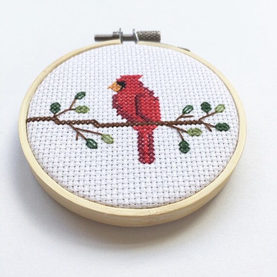 Cardinal Cross Stitch Kit - Cross Stitch Patterns