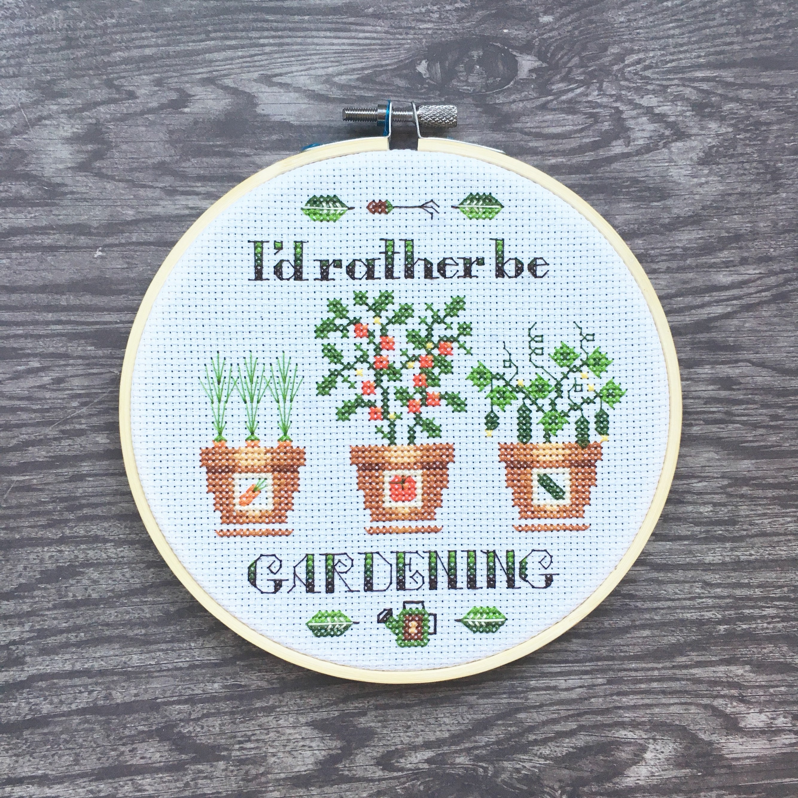 Garden Cross Stitch Pattern Modern - Etsy Canada
