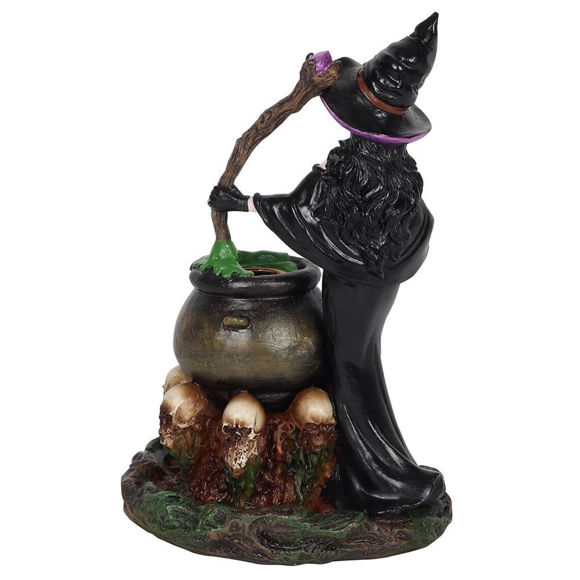 Witch Cauldron backflow incense burner Etsy
