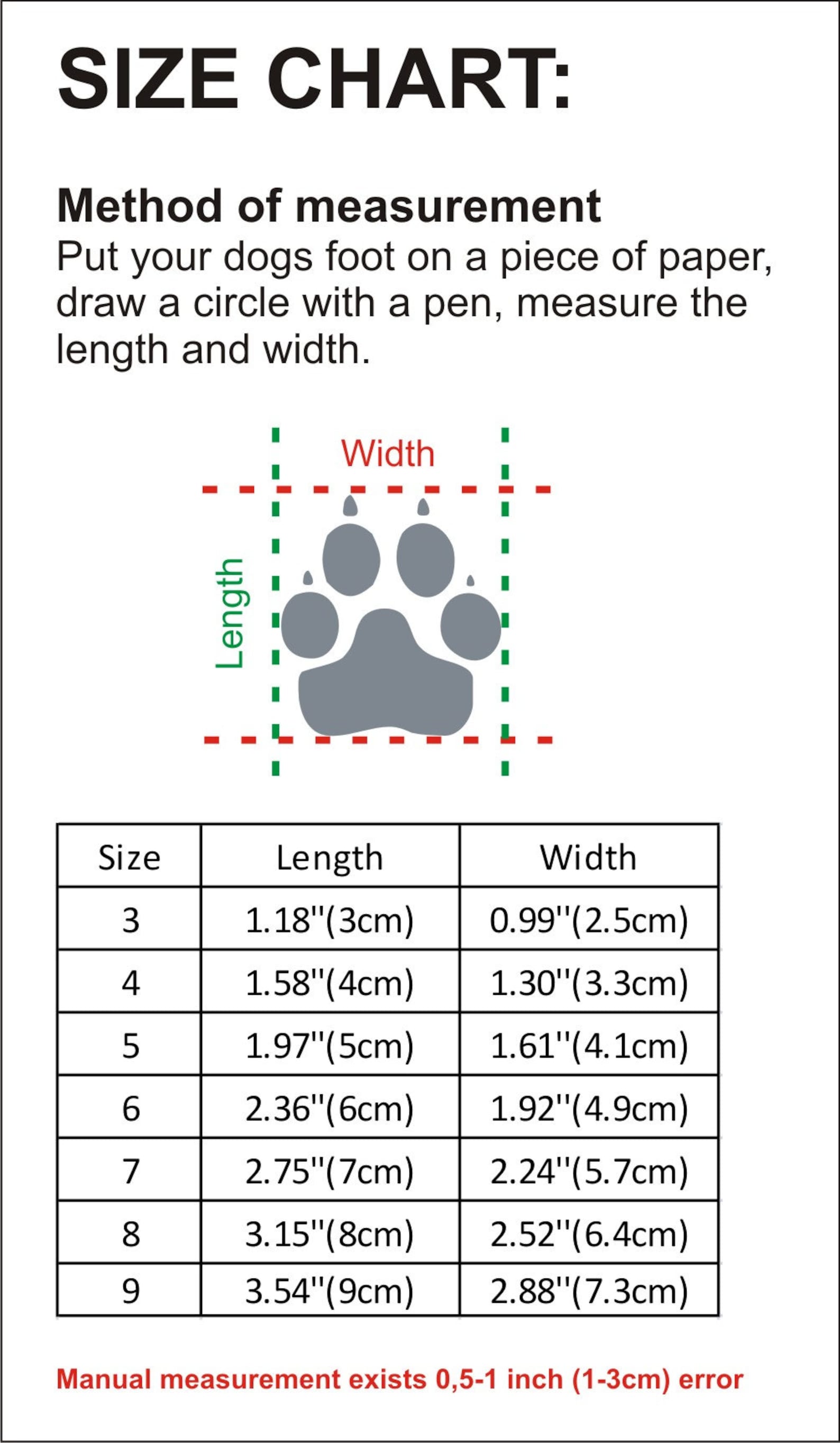 Dog Shoe Pattern, Dog Bootie Pattern, Printable Pattern, Ready to Sew, Paw Protection Etsy