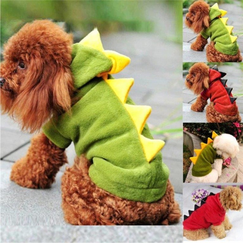 Doggie Dinosaur Coat Sewing Pattern Printable Dog Cloth Etsy