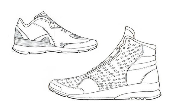 19764 Sport Shoes Sketch Images Stock Photos  Vectors  Shutterstock