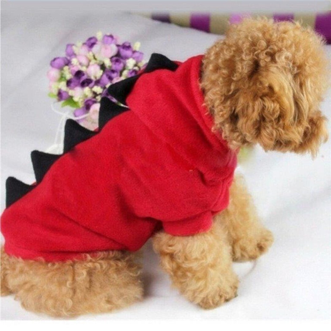 Doggie Dinosaur Coat Sewing Pattern, Printable Dog Cloth Pattern, Ready to Sew Dog Coat Pattern