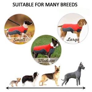 Dog Coat Sewing Pattern, Printable Dog Cloth Pattern, Ready to Sew Dog ...