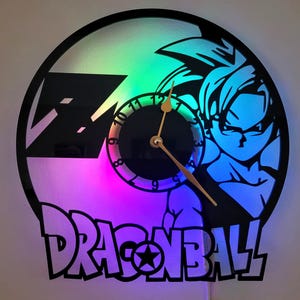 Dragonball Z Clock - Etsy