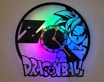 Dragon Ball klok, Dragon Ball Z cadeau, LED-verlichting