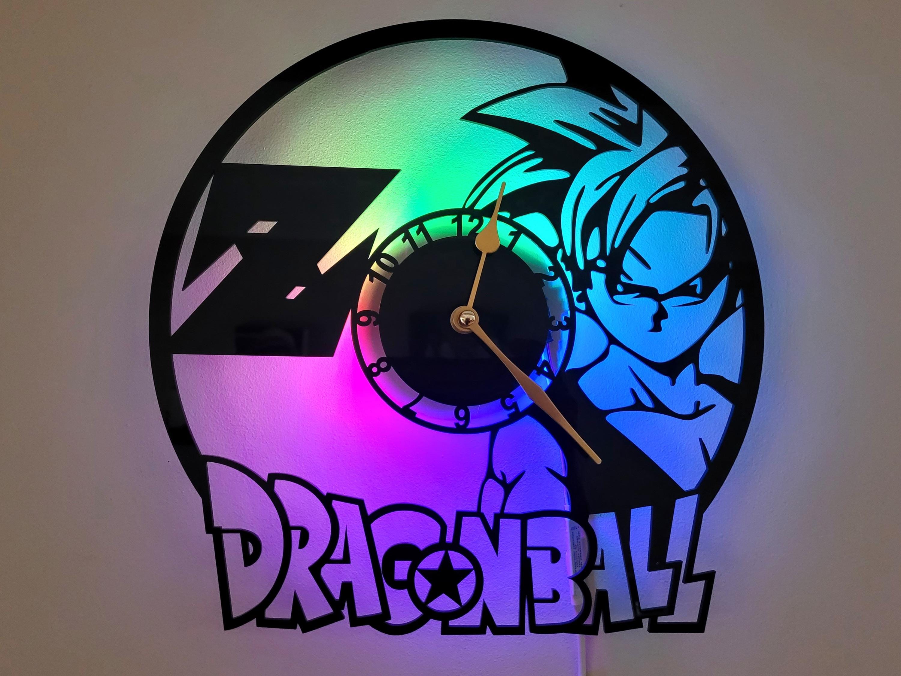 Dragonball Z Clock - Etsy