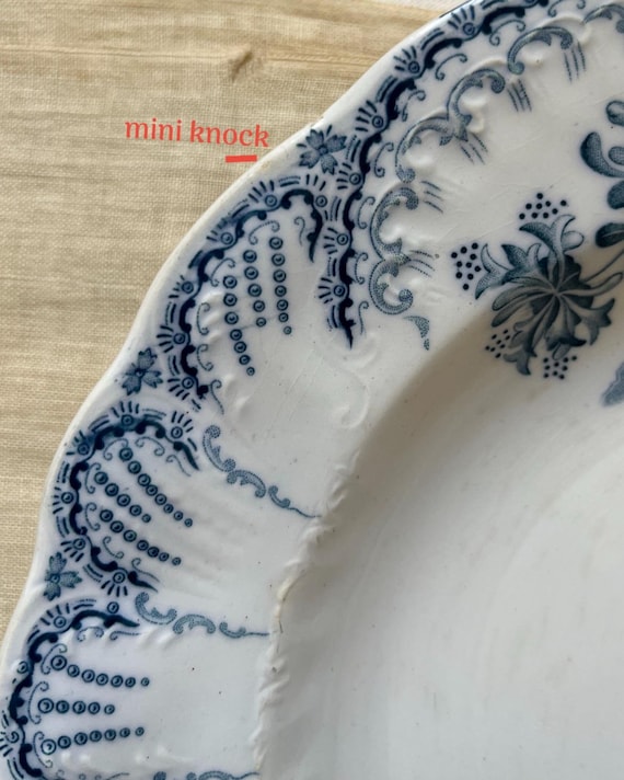 St Amand et Hamage サンタマン・エ・アマージュREGENCE Sant-amand Et Hamage (nord) REGENCE Antique French Plate