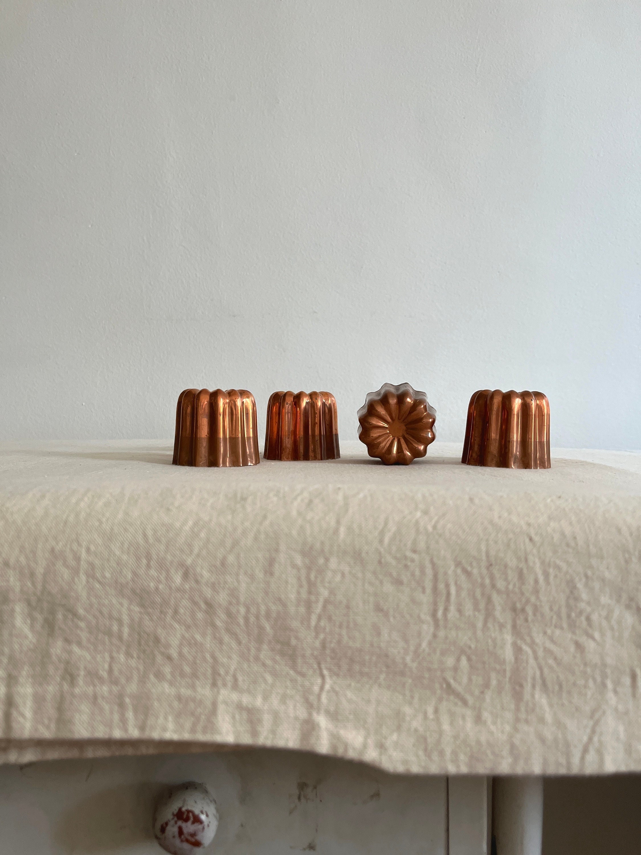 Moule à canelé en cuivre (35 mm) - Bordeaux Shop
