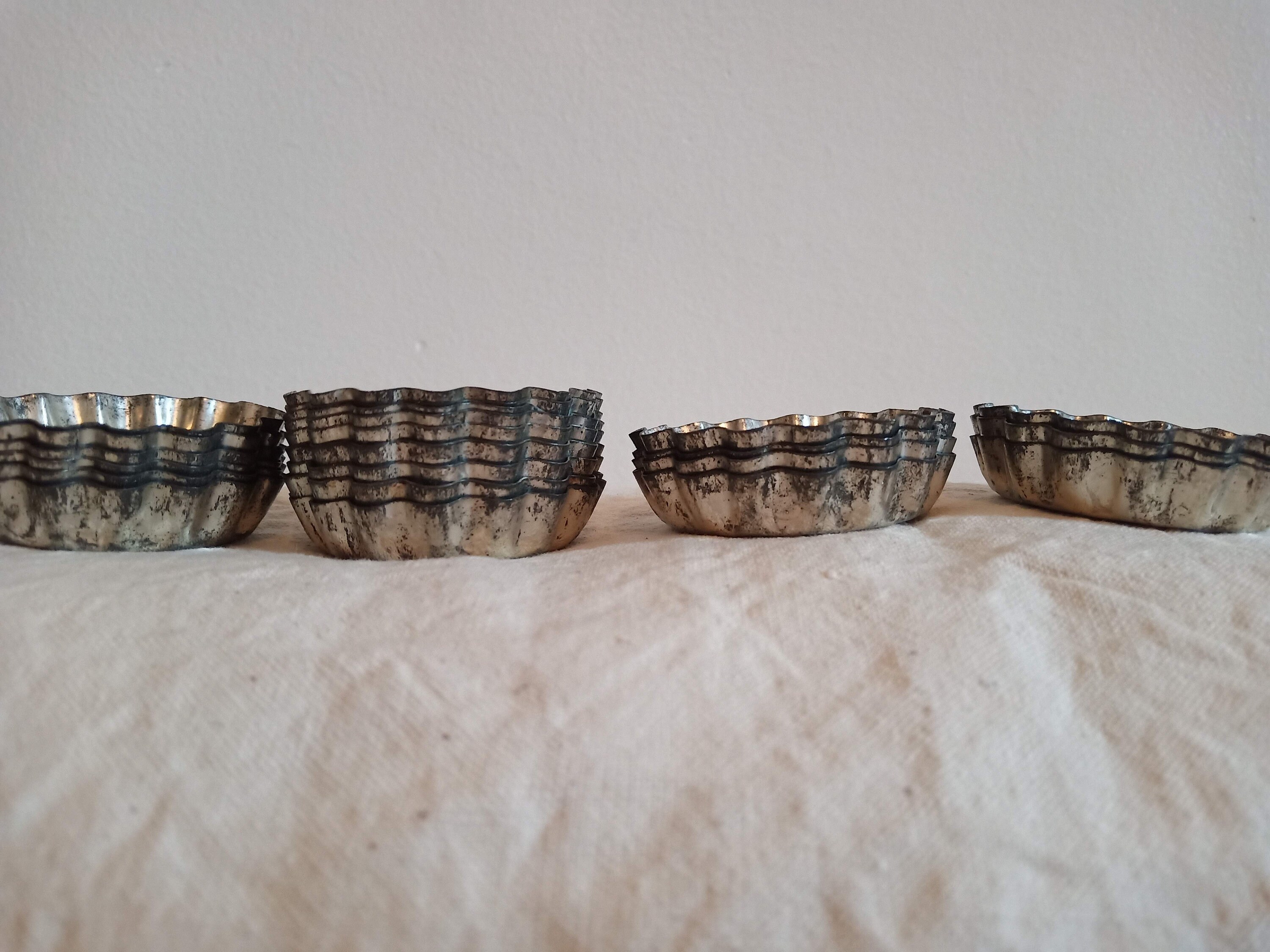 22 Minuscules Moules de Cuisson Ronds.moules à Tartelette Français.français Décoration Cuisine L'anc