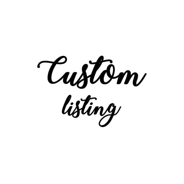 Custom listing