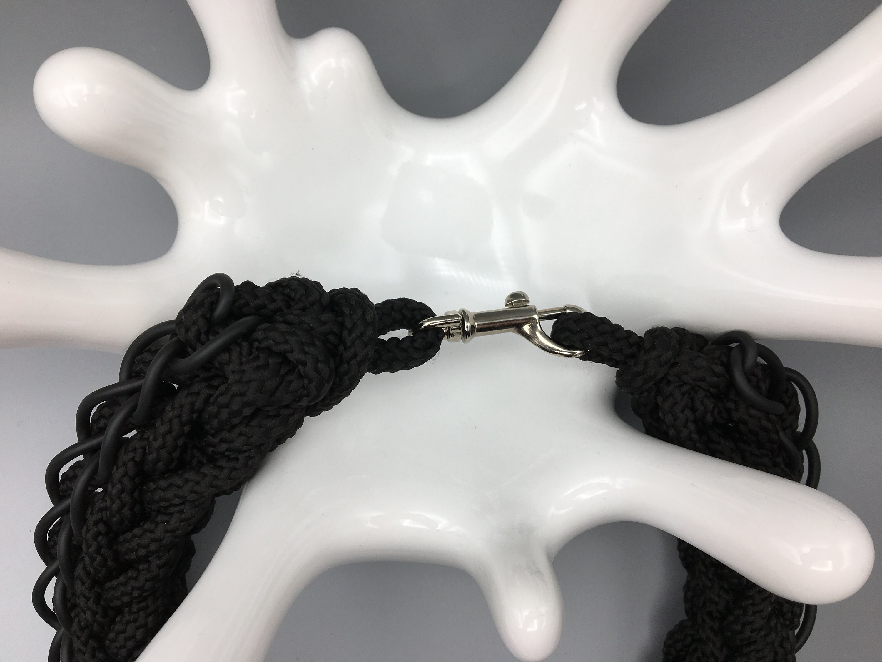 Braided Rope Cord Necklace Oversized Chunky Textile Jewelry Etsy